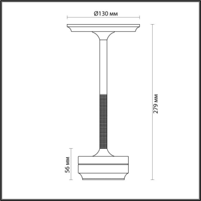 Интерьерная настольная лампа Odeon Light Tet-A-Tet 5033/6TL