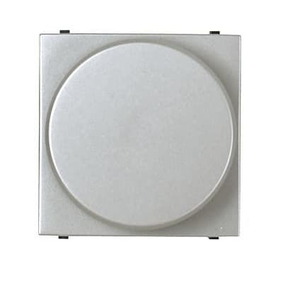 Светорегулятор поворотный для люминисцентных ламп 1-10В, 700W, 2 мод ABB NIE Zenit Серебро