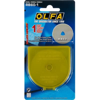Лезвие специальное OLFA 60 мм, круговое OL-RB60-1