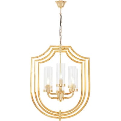 Подвесная люстра Lumina Deco Trulia LDP 8006-6 F.GD