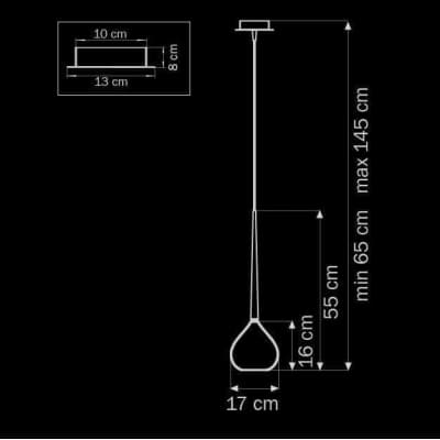 Подвесной светильник Lightstar Forma 808113