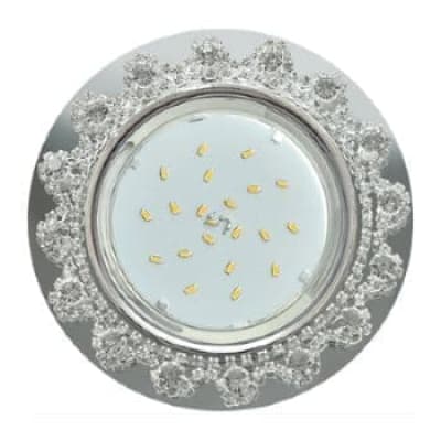 Встраиваемый светильник Ecola GX53 H4 5360 Glass хром/зеркальный FW53RNECB