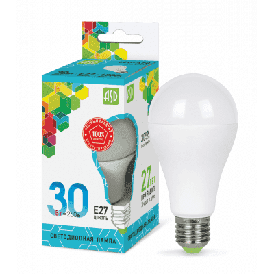 Лампа светодиодная LED-A70-std 30Вт 230В Е27 4000К 2700Лм ASD 4690612024653