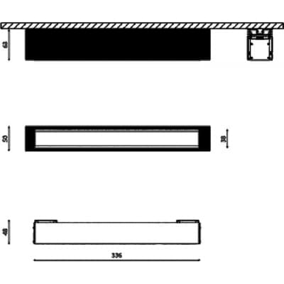 Трековый светильник SWG SY-601211-BL-12-NW