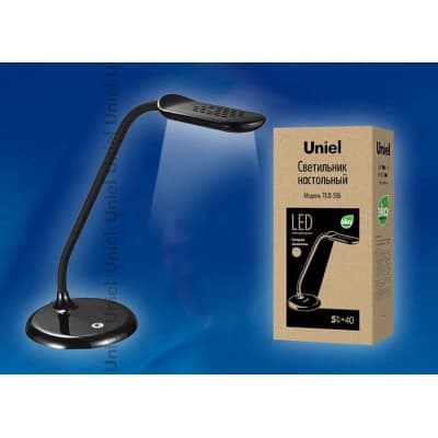 Настольная лампа Uniel TLD-506 Black LED 550Lm 5000K 06545