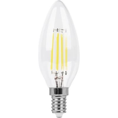 Лампа светодиодная филамент FERON LB-73, C35 (свеча), 9W 230V E14 2700К 25956
