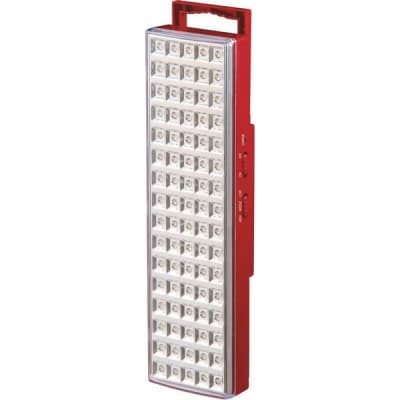 Светильник аккумуляторный FERON EL18 DC, 80LED/дневной, 230V, IP20, аккумулятор 3,7/2200mAh/литий-ионный 12900