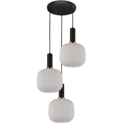 Подвесной светильник Lumina Deco Gato LDP 1217-3 WT+BK