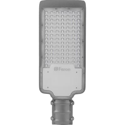 Уличный светильник консольный светодиодный, на столб FERON SP2919, 150W, 6400К, цвет серый 32574