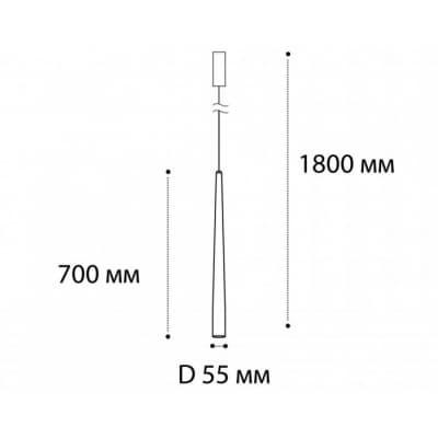 Подвесной светильник IT03-1428 IT03-1428 coffee Italline