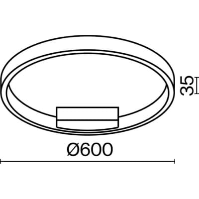 Потолочный светильник Maytoni Rim MOD058CL-L35BK