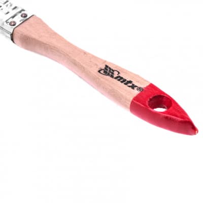 Кисть плоская Стандарт 3/4 (20 мм), натуральная щетина, деревянная ручка MTX 82515