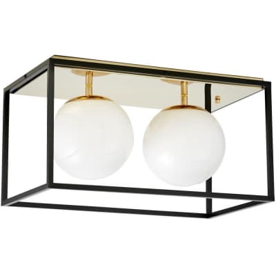 Потолочный светильник Lumina Deco Maldini LDC 8060-2 F.GD+BK