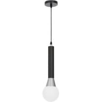 Подвесной светильник Lumina Deco Folino LDP 7012-1B BK+CHR