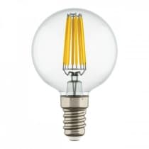 Лампа светодиодная Lightstar LED G50 Filament 6W E14 2800K 933802