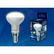 Лампа светодиодная Uniel LED-R50-6W/WW/E14/FR PLS02WH UL-00001491