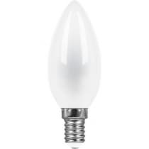 Лампа светодиодная филамент FERON LB-73, C35 (свеча), 9W 230V E14 4000К 25957