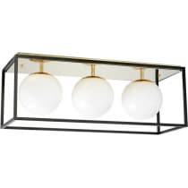 Потолочный светильник Lumina Deco Maldini LDC 8060-3 F.GD+BK