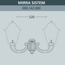 Консоль для паркового фонаря FUMAGALLI MIRRA SYS 000.142.000.A0