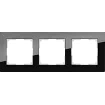 Рамка на 3 поста Werkel Favorit WL01-Frame-03 черный 4690389063411