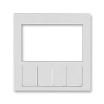 Смен панель на накладку для терморег/тайм ABB EPJ Levit cерый / Белый 2CHH910011A8016