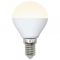 Лампа светодиодная Uniel LED G45 6W WW E14 FR MB UL-00002375