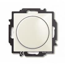 Светорегулятор поворотно-нажимной 60-400 Вт для л/н ABB BJB Basic 55 Бежевый