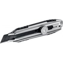 Нож OLFA с сегментированным лезвием 18 мм, цельная алюминиевая рукоятка, винтовой фиксатор, X-design OL-MXP-L