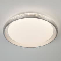 Потолочный светильник Eurosvet Glow 40016/1 LED серебряный