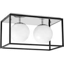 Потолочный светильник Lumina Deco Maldini LDC 8060-2 CHR+BK