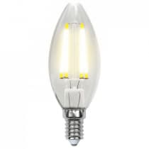 Лампа светодиодная Uniel LED C35 6W NW E14 CL UL-00001373