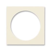 Сменная панель на розетку ABB EPJ Levit cлоновая коcть / Белый 2CHH190500B8017