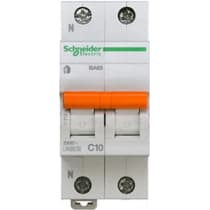 SE Домовой ВА63 Автоматический выключатель 1P+N 10A (C) 4.5kA 11212