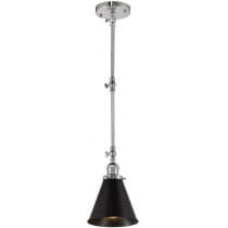 Подвесной светильник Lumina Deco Rubi LDP B007 CHR+BK