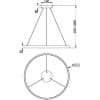 Подвесной светильник Maytoni Rim MOD058PL-L42WK