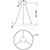 Подвесной светильник Maytoni Rim MOD058PL-L32WK