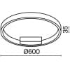 Потолочный светильник Maytoni Rim MOD058CL-L35WK