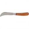 Нож садовый складной, изогнутое лезвие, 170 мм, деревянная рукоятка, Palisad 79001