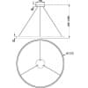 Подвесной светильник Maytoni Rim MOD058PL-L65BSK