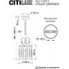 Подвесной светильник Citilux Инга CL335113