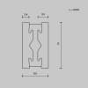 Шинопровод Maytoni Busbar trunkings Flarity TRX154-112BS