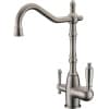 Смеситель для кухонной мойки ZORG Sanitary  (ZR 312 YF-33-NICKEL)