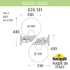 Светильник уличный настенный FUMAGALLI BISSO/G300 G30.131.000.WZF1R