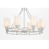 Подвесная люстра Lumina Deco Marietta LDP 8025-8 CHR+WT