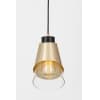 Подвесной светильник Lumina Deco Fabro LDP 7013-1 F.GD+PR