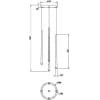 Подвесной светильник Maytoni Cascade MOD132PL-L30BSK