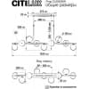 Подвесной светильник Citilux Рунд CL205290N