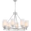 Подвесная люстра Lumina Deco Marietta LDP 8025-8 CHR+WT