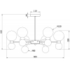 Потолочная люстра Freya Bony FR5394CL-12BS
